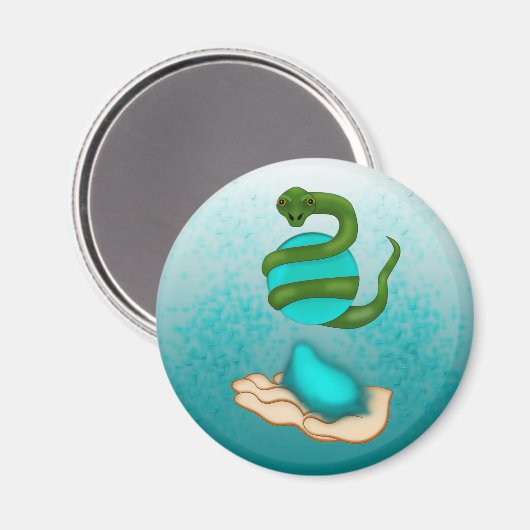 Aimant Le serpent (Recto/Verso)