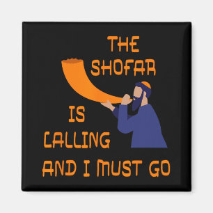 Aimant Le Shofar Appelle Et Je Dois Aller Nouvelle Année 