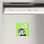 Aimant Le singe de Shakespeare (In Situ (Lave-vaisselle))