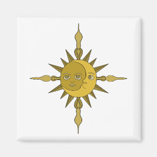 Aimant Le Soleil et la Lune