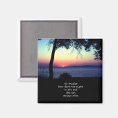 Aimant Le soleil se lève toujours (Recto/Verso)