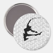 Aimant Le souffle d'une danseuse (Recto/Verso)