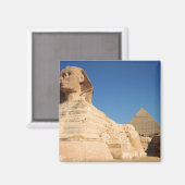 Aimant Le Sphinx et la Pyramide de Khafre, Gizeh (Recto/Verso)