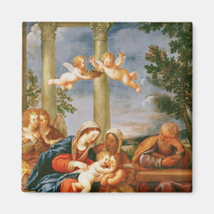 Aimant Le St saint Elizabeth et St John de famille
