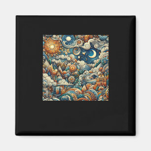 Aimant Le Sticker du Palais des Cieux