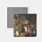 Aimant Le Studio de l'artiste (Recto/Verso)