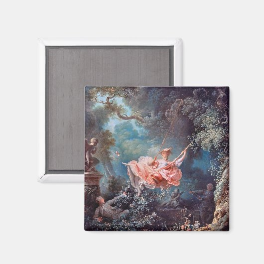 Aimant Le Swing, Fragonard (Recto/Verso)