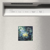 Aimant LE SWING, SWEET SIXTEEN PARTY vert bleu jaune (In Situ (Lave-vaisselle))