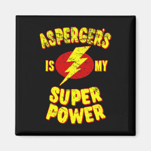 Aimant Le syndrome d'Asperger est mon super pouvoir 