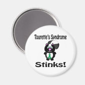 Aimant Le Syndrome de Tourette pue Conception de sensibil (Recto/Verso)