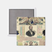 Aimant Le tableau politique national (Recto/Verso)