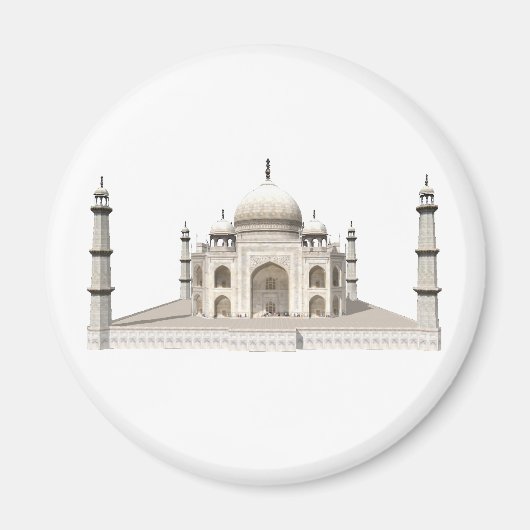Aimant Le Taj Mahal : Modèle 3D : (Devant)