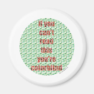 Aimant Le test Colorblind