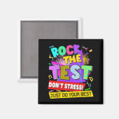 Aimant Le test de stress de jour Enseignants (Recto/Verso)