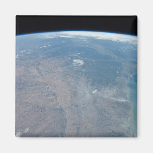 Aimant Le Texas Panoramique Et Le Golfe Du Mexique