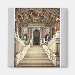 Aimant Le théatre de l'opéra, intérieur, Vienne,