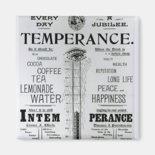 Aimant Le thermomètre de jubilé de diamant de la vie