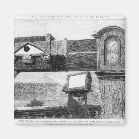 Aimant Le transit de Vénus (Devant)