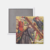 Aimant Le transport de la croix (Recto/Verso)