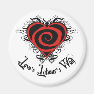 Aimant Le travail de l'amour gagné