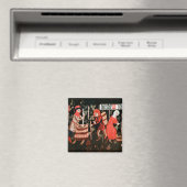 Aimant Le travail des mois, d'Alsace (In Situ (Lave-vaisselle))