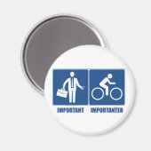 Aimant Le Travail Est Important, Le Cyclisme Est Importan (Recto/Verso)