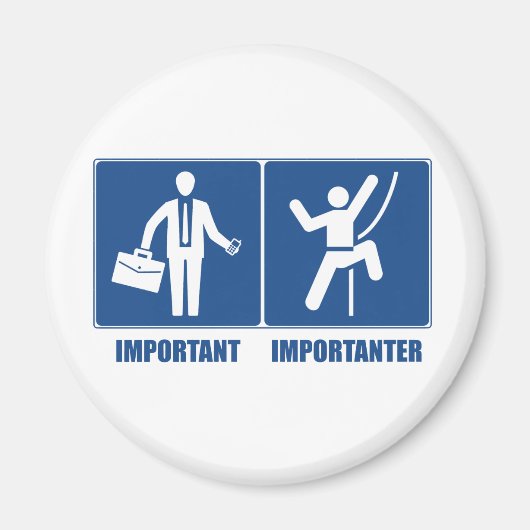 Aimant Le Travail Est Important, L'Escalade Est Important (Devant)