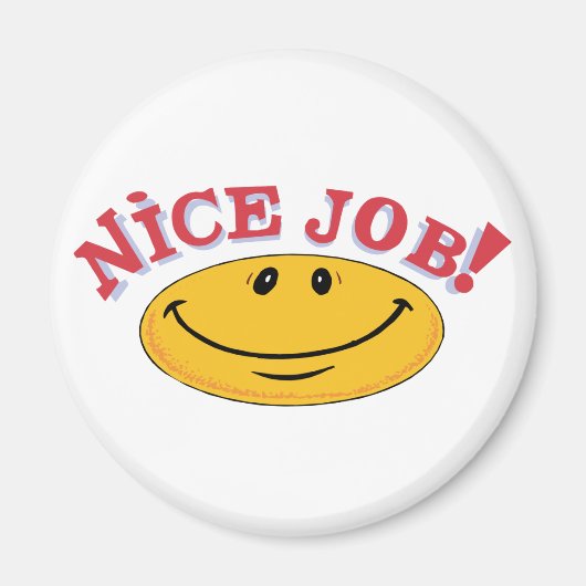 Aimant Le travail gentil ! (Devant)