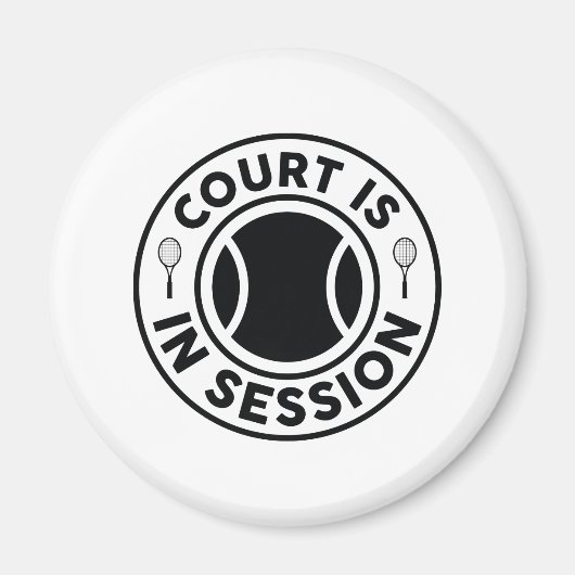 Aimant Le Tribunal Est En Session (Devant)