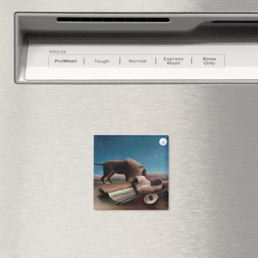 Aimant Le Tsigane endormi, Henri Rousseau (In Situ (Lave-vaisselle))