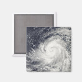 Aimant Le typhon Lupit au-dessus de l'océan Pacifique occ (Recto/Verso)