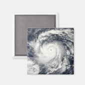 Aimant Le typhon Nida dans l'océan Pacifique (Recto/Verso)