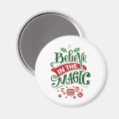 Aimant Le Typographe du Magic Christmas (Recto/Verso)