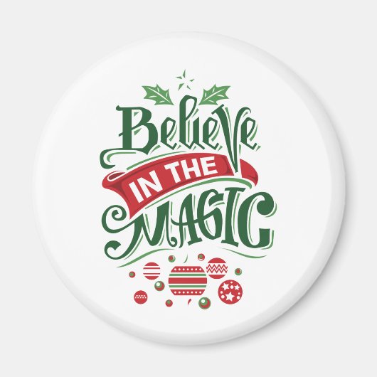 Aimant Le Typographe du Magic Christmas (Devant)