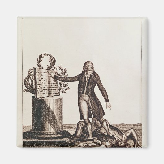 Aimant Le tyran de la révolution écrasé (Devant)