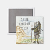 Aimant Le vagabond (Recto/Verso)