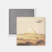 Aimant Le vaisseau spatial Giza (Recto/Verso)