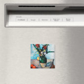 Aimant Le Vase des Tulipes, Paul Cezanne (In Situ (Lave-vaisselle))