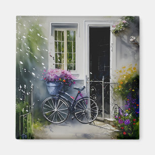 Aimant Le Vélo du jardin