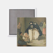 Aimant Le vendeur de fruits (Recto/Verso)