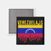 Aimant Le Venezuela est mon drapeau (Recto/Verso)