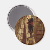 Aimant Le ver de livre (Recto/Verso)