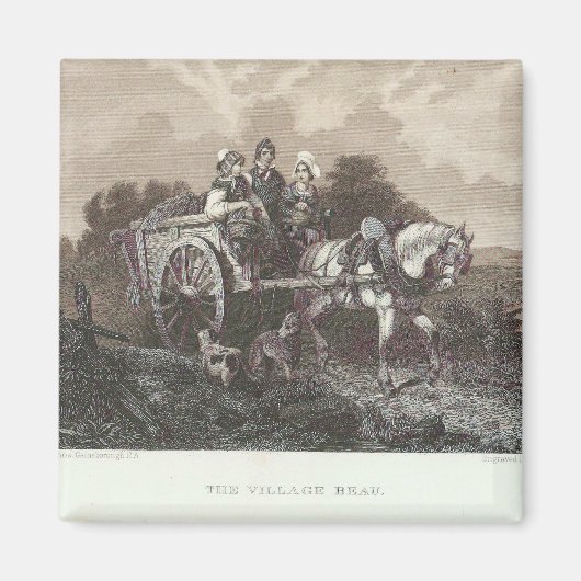 Aimant Le Village Beau (Devant)