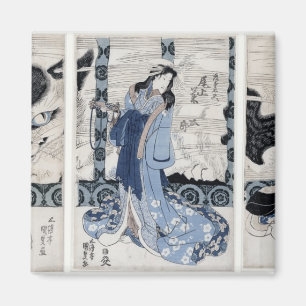 Aimant Le village de Yatsuhashi chez Okasaki