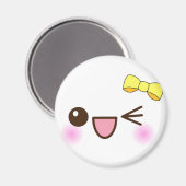Aimant Le visage de Kawaii ! (Recto/Verso)