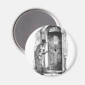 Aimant Le visage de Marley (Recto/Verso)