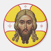 Aimant Le Visage Du Christ Icône Orthodoxe (Devant)