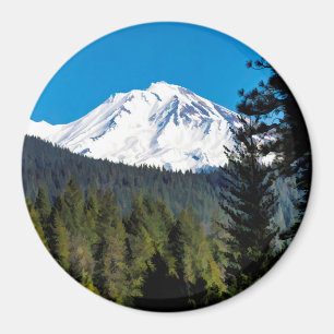 AIMANT LE VISAGE DU MONT SHASTA