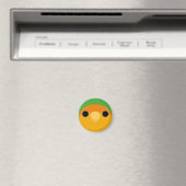 Aimant Le visage d'un lovebird à visage orange (In Situ (Lave-vaisselle))