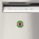 Aimant Le visage d'une mâchoire militaire (In Situ (Lave-vaisselle))
